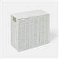 OHS Collapsible Laundry Basket Woven Folding Hamper Bathroom Corner Storage