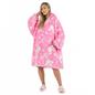 Barbie Hoodie Blanket Oversized Fleece Warm Wearable Throw Jumper Sweatshirt