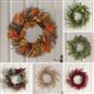 OHS Artificial Xmas Wreath Door Wall Home Party Table Decor Winter Spring