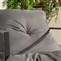 OHS Miami Table Chair Set 4PC Garden Patio Furniture Outdoor Metal Frame