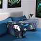 OHS Gaming Lap Pillow Cushion Matte Velvet Filled Laptop Table Tray with Pockets