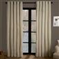 Teddy Fleece Eyelet Curtains Thermal Pair Ready Made Soft Thick Fabric Ring Top