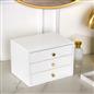 OHS Ribbed Desktop Drawers Organiser Freestanding Tabletop Cabinet Storage Unit