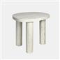OHS 3-Legged Side Table Engineered Wood Living Room Bedroom Bedside