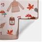 OHS Gonk Print Towels Novelty Xmas Autumn Soft Absorbent Hand Bath Towel Sheet