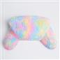 OHS Fluffy Cuddle Cushion Reading Pillow with Arms Lumbar Bed Chair