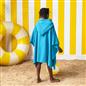 Brentfords Poncho Towel Childrens Absorbent Hood Quick Drying Beach Travel Robe