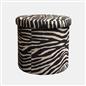 OHS Folding Ottoman Storage Box Footstool Tub Space Saving Velvet Seat