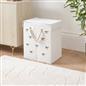 OHS Boucle Laundry Basket Foldable Clothing Hamper Washing Storage Bin