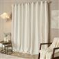 OHS Eyelet Curtains Embossed Bows 2 Pair of Ready Made Ring Top Home Decor