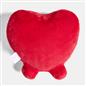 OHS Heart Shaped Cushion Decorative Filled Scatter Throw Pillow Home Decor