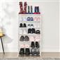 OHS 7 Tier Shoe Rack Stand Storage Compact Space Organiser Shelf Metal 21 Pairs