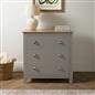 OHS Chicago Bedside Table 2/3 Drawer Hallway Cabinet Nightstand Unit Home Decor