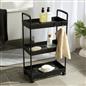 OHS Trolley Cart 3 Tier Roll Bathroom Storage Portable Kitchen Home Organiser