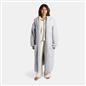 OHS Waterfall Long Cardigan Warm Teddy Fleece Open Front Wrap Loungewear Outwear
