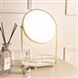 OHS Bow Swing Mirror Countertop Free Standing Pedestal Vanity Mirrors