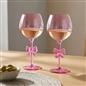 OHS Plastic Glasses Set of 2/4 Reusable Flute Champagne Cocktail Glass Picnic