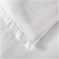 OHS Frill Edge Bedding Set Microfibre Decor Duvet Cover with Pillowcase