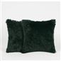 Sienna Set of 2 Fluffy Cushion Covers Shaggy Set Scatter Sofa 18