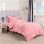 OHS Unicorn Fleece Duvet Cover Bedding Set Plush Warm Quilt Thermal Soft Kids