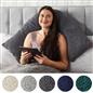 Teddy Fleece V Shaped Pillow Body Neck Support Pregnancy Orthopaedic Cushion
