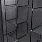 Corner Wardrobe Fabric Clothing Hanging Rail Bedroom Organiser 2 Door Home Decor