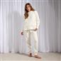 OHS Fleece Loungewear Set Coral Winter Sherpa Nightwear 2-Piece Hoodie Jogger