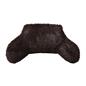OHS Fluffy Cuddle Cushion Reading Pillow with Arms Lumbar Bed Chair