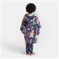 OHS Xmas Blanket Hoodie Kids Christmas Print Sherpa Oversized Hooded Throw