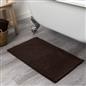 Brentfords Noodle Bath Mat Non Slip Shower Soft Highly Absorbent Chenille Shaggy
