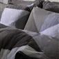 OHS Geometric Teddy Fleece Coverless Duvet Quilt Bedding Set 10.5 TOG Pillowcase
