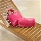 OHS Bows Beach Bolster Travel Cushion Neck Support Filled Pillow