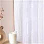 OHS Tufted Arches Voile Net Curtains Pair of 2 Window Panels Slot Top Set