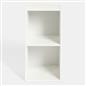 OHS Oslo Cube Storage Wood Effect Bookcase Freestanding Open Shelf Unit