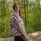 OHS Zebra Half Zip Hoodie Teddy Fleece Winter Thermal Jumper Pullover