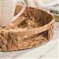 Round Serving Tray Home Accessory Display Seagrass Decorative Organiser Bedroom