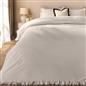 OHS Frill Edge Bedding Set Microfibre Decor Duvet Cover with Pillowcase
