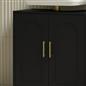 OHS Arch Under Sink Bathroom Cabinet with 2 Doors Wooden Under Basin Storage