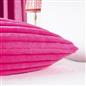 OHS Ribbed Bolster Pillow Faux Fur Long Luxury Soft Maternity Support Cushion