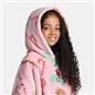 OHS Xmas Blanket Hoodie Kids Christmas Print Sherpa Oversized Hooded Throw