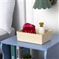 OHS Scallop Edge Organiser PP Plastic Box Tub Storage Bin Container Home Decor