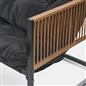 OHS Santorini Corner Sofa Table Set 5 Seater Garden Outdoor Patio Couch