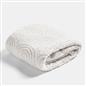 OHS Tufted Arches Throw Teddy Fleece Blanket Winter Soft Warm Bedspread