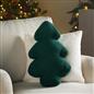 OHS Xmas Tree Cushion Christmas Decorative Scatter Pillow Festive Home Decor