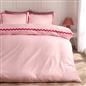OHS Wave Border Bedding Set Microfibre Print Duvet Cover with Pillowcase