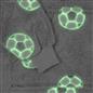 Hoodie Blanket Glow In The Dark Football Sherpa Fleece Oversized Soft Jumper