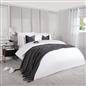 100% Cotton Duvet Cover 220 Thread Count Bedding Set Luxury Quilt Single Double