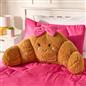 OHS Character Cuddle Cushion Soft Fleece Reading Pillow with Arms Bed Chair