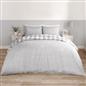 OHS Gingham Duvet Cover Bedding Set Check Quilt Pillowcase Reversible