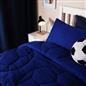 OHS Football Coverless 7.5 Tog Duvet with Pillowcase Embossed Quilt Bedding Set
